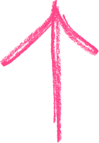 Pink Arrow Scribble